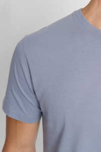 Venta al por mayor logotipo personalizado impreso de talla grande camisetas de hombre 100% algodón transpirable cuello redondo liso diseño en blanco camiseta para hombres - Product Image 5