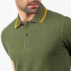 Men's Casual for Polo T-Shirt <b>Long</b> <b>Sleeve</b> Solid Pattern <b>Golf</b> Sport <b>Top</b> 100% Cotton Spring Autumn New Logo Print - Product Image 3