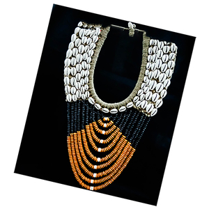 shell native mix crafts necklace <b>art</b> SEASHELL JEWELRY Mix Crafts Eco-Friendly Shell Decor Motive <b>Mosaic</b> Necklace From Papua - Product Image 3