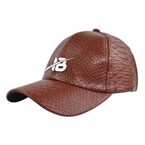 100% Imported Customization Printed Leather <b>Trucker</b> Baseball <b>Cap</b> Warm Thin 6 Panel Design <b>Vintage</b> Sporty Style - Product Image 6
