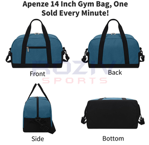 Bolsas de Deporte de Lona y Nailon Profesionales de Nuevo Diseño para Boxeo, Cierre de Cremallera, Ligeras, Cómodas, 30-40L, Correa Ajustable - Product Image 5