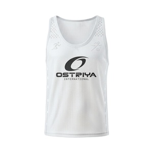 Breathable Quick Dry Polyester Mesh Soccer <b>Training</b> <b>Bib</b> Vest OEM Custom Name Printing Service Bulk Orders Available Front - Product Image 1