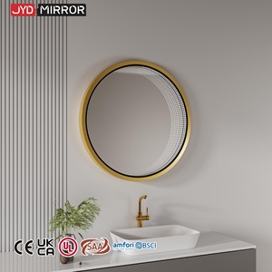 Alimentation électrique 12V murale, lumière LED artistique illuminée, décorative, <span class=keywords><strong>miroir</strong></span> tunnel infini écologique de 3 mm - Product Image 1