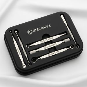 Set de Extractor de Puntos Negros y Espinillas Facial Avanzado Glee Impex |   Herramienta de Acero Inoxidable para el Cuidado de la Piel y Eliminación del Acné - Product Image 4