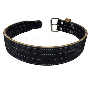 Cinturones de cuero de levantamiento de pesas de alta calidad al por mayor cinturón de gimnasio de levantamiento de pesas de moda personalizado para unisex - Product Image 1
