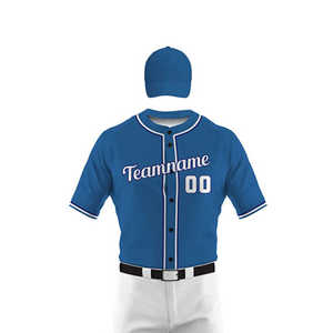 Uniforme de Béisbol de Alta Calidad 2025, Conjunto Personalizado con Nombre de Equipo, Unisex, Secado Rápido, Transpirable, Impresión por Transferencia de Calor, 100% - Product Image 5