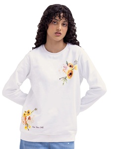 Nouveau femmes sweat pull arrivée femmes sweat dans différents Styles logo personnalisé sweat pour les femmes - Product Image 1