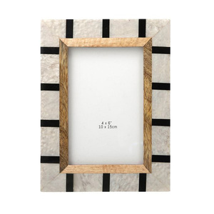 Marco de fotos de madera de mango de diseño vintage, marco de fotos de madera hecho a mano, fabricante y exportador indio para regalos y decoración - Product Image 5