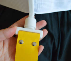 ชุดยูนิฟอร์มฟุตบอลธงแบบปรับได้ใหม่สำหรับผู้ชาย พร้อมเข็มขัดกีฬาและธงไวนิล สำหรับฝึกซ้อมและแข่งขัน - Product Image 4