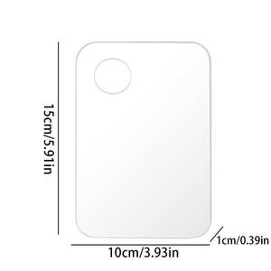 Espátula de maquillaje de calidad superior, espátula de cemento con acabado pulido de un solo extremo de acero inoxidable, espátula para mezclar artistas - Product Image 6