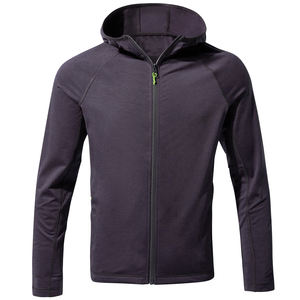 Sweats à capuche zippés pour hommes sweat-shirt décontracté à manches longues avec cordon de serrage vêtements de fitness sweats à capuche pour hommes sweat à capuche personnalisé - Product Image 4