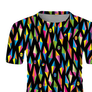 Concevez votre propre T-shirt de sublimation léger pour hommes T-shirt de haute qualité T-shirt sublimé Allover T-shirts pour hommes - Product Image 5