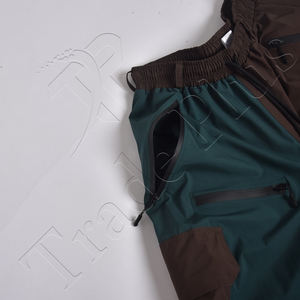 Custom High Street hombres mujeres cierre de cremallera esquí Snowboard pantalones a prueba de viento impermeable pierna ancha impreso transpirable de talla grande - Product Image 4