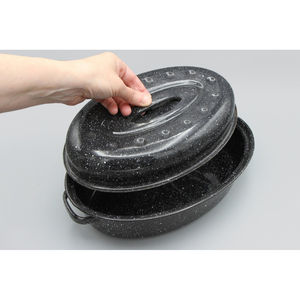 Meilleur vendeur qualité supérieure Double paroi chauffe-plats casserole marmite couvercle en acier inoxydable laiton couleur Antique avec couvercle fournitures - Product Image 2