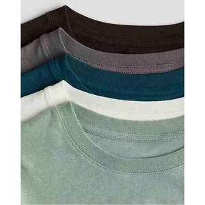 Vente chaude 100% coton T-shirt blanc pour hommes 200 GSM tissu tricoté tailles et couleurs personnalisées prix de gros - Product Image 3