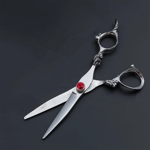 Tijeras Premium Dragon Handle-Tijeras de corte de pelo de peluquero de acero inoxidable pulido con espejo de Chun Tara Industries - Product Image 5