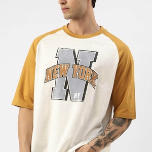 Camiseta de Manga Corta con Cuello Redondo para Hombre, Estilo Hip Hop, 100% Algodón, Diseño Sólido, Secado Rápido, para el Verano - Product Image 3