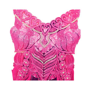 Blusa Corta Sexy de Verano para Mujer, Moderna, Bordada, de Color Sólido, con Cuello Cuadrado, Manga Corta, Informal, de Algodón, No Tejida, a la Moda - Product Image 5