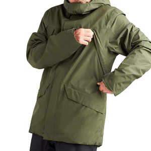 Veste de ski de snowboard imperméable isolée de couleur contrastée pour hommes - Product Image 5