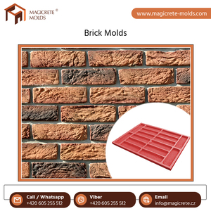 Export Quality Unique Design <b>Silicon</b> <b>Rubber</b> Concrete Stone Veneer Molds for Genuine Wholesale Buyers - Product Image 3