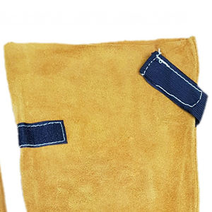 Mangas de soldadura de cuero dividido lateral de piel de vaca de calidad superior Ropa de seguridad de buena calidad para soldadores - Product Image 3