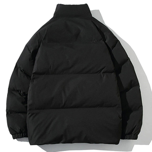 High Quality Unisex Casual Puffer <b>Jacket</b> Custom Designed Loose Bubble <b>Padded</b> Corduroy Winter Plus Size Zipper <b>Waterproof</b> - Product Image 2