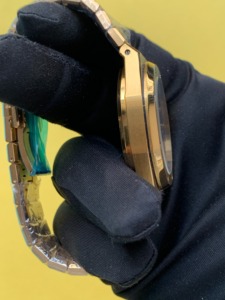 Reloj de pulsera analógico automático mecánico de acero inoxidable con esfera indexada de 41mm a la moda para hombre a precio mayorista - Product Image 2