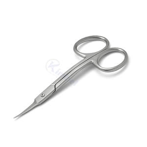 กรรไกรตัดเล็บสเตนเลสแบบโค้งสองชั้นคุณภาพระดับพรีเมียมกรรไกรสำหรับตัดเล็บดีไซน์ใหม่สำหรับ J2 - Product Image 1