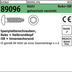 Tornillos Autorroscantes HAKO ISR 4.5x30-T20 para Aglomerado, Paquete de 500 Unidades - Product Image 1