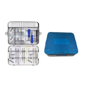 Juego de Instrumentos Profesionales para Tornillos Herbert 2.5/3.0/3.5/4.0mm, Kit Quirúrgico Ortopédico Veterinario con Caja de Aluminio - Product Image 1