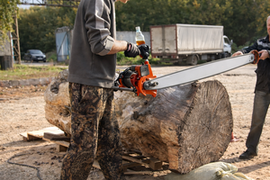 Tronçonneuse électrique industrielle Victar Giant-900 6 kW HF Barre de 90 cm - Product Image 2