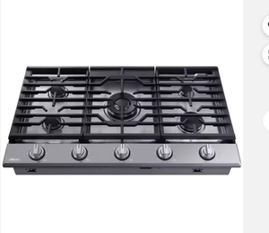 Table de cuisson au gaz naturel intelligente FG à 5 brûleurs avec brûleur à gril et fonction Power - Product Image 2