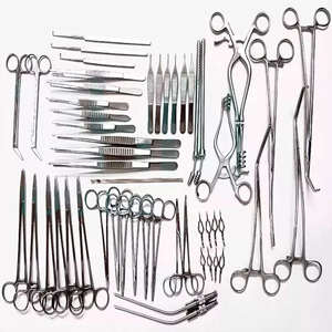 Juego de 52 piezas de cirugía vascular Juego de instrumentos quirúrgicos médicos quirúrgicos - Product Image 5