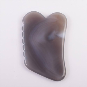 Cuerno de búfalo Herramienta facial Gua Sha Raspado Masaje y salud de la piel Fabricación más grande A costos razonables - Product Image 2