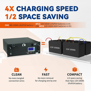 بطارية ليثيوم أيون شمسي 48 فولت 4 أمبير في الساعة, 5kwh 10kwh 48V 100Ah 200ah 400ah <span class=keywords><strong>500ah</strong></span> <span class=keywords><strong>Lifepo4</strong></span> - Product Image 4