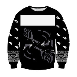 Sudadera elegante de cuello redondo para hombre Sudadera con capucha de invierno de color personalizado con patrón de puente bordado sólido Nueva llegada - Product Image 1