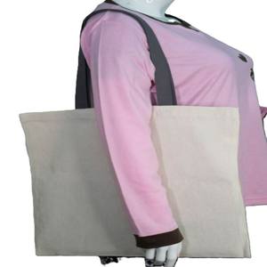 Custom Logo Printed Reusable Natural Cotton Tote Bag Outdoor Canvas Storage Top-Handled <b>Drawstring</b> Plain Promotional Blank - Product Image 5