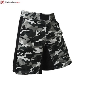 Pantalones cortos de camuflaje MMA, tela de camuflaje Súper suave, elásticos, de residuos MMA - Product Image 2