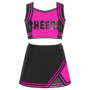 Uniforme de sublimation de pom-pom girl personnalisé jeunes filles personnalisé femmes vêtements de sport confortables meilleur uniforme de pom-pom girl - Product Image 1