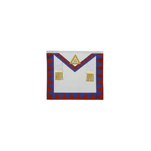 Wholesale Freemason Masonic Royal Arch Accessories Custom Logo | Red Handmade Embroidered Jewel Pendant Sashes Gloves OEM - Product Image 4