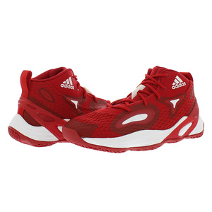 Zapatos Unisex Adidas Sm Exhibit A Mid Color: Rojo 100% Auténticos - Product Image 3