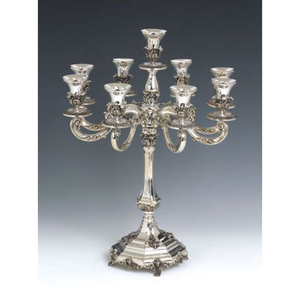 <b>Black</b> Rustic Design Metal <b>Candelabra</b> With Premium Quality Decorative Supplies in Reasonable Price Handmade Candlestick Holder - Product Image 4