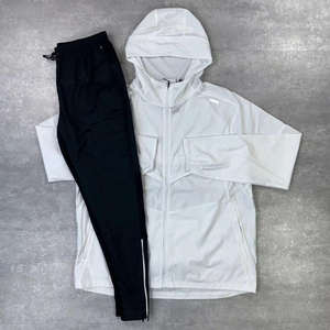 <b>Men's</b> <b>Lightweight</b> <b>Summer</b> Running <b>Jacket</b> Waterproof 2026 Reflective Windbreaker for Sports Training Set Style Windbreaker - Product Image 1