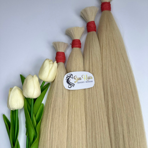 Extensiones de Cabello Humano Vietnamita Virgen, Liso y Sedoso, Rubio 60A de Primera Calidad de Sun Hair Company, Cabello Humano - Product Image 5