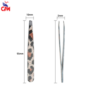 Pince à épiler professionnelle en acier inoxydable, pointe fine, outil de précision pour l'épilation, pour le soin du visage et les soins de beauté - Product Image 6