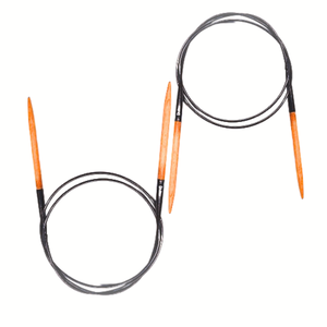 Aiguilles à tricoter en bois lisses conçues pour la vitesse et le contrôle. Aiguilles à tricoter circulaires de qualité supérieure pour les tricoteurs occasionnels - Product Image 1