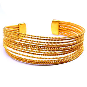 Diseñador de Plata de Ley 925 clásico personalizado línea elegante textura estilo Vintage señoras desgaste brazalete - Product Image 2