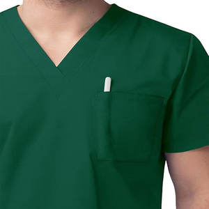 2025ผ้าสแปนเด็กซ์ทอลายทแยงผ้าโพลีเอสเตอร์สวมใส่สบายเนื้อผ้าทนไฟระบายอากาศได้ดีสำหรับแพทย์ - Product Image 4