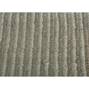 พรมปูพื้นลายทางสีเบจและสีน้ำตาล รุ่น Abraash ทำจากปอกระเจาและป่าน รุ่น PDJT-305 สำหรับใช้ในบ้าน - Product Image 3