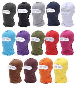 Vente en gros Logo personnalisé 100% polyester Couverture intégrale du visage Masque de ski Masque de ski 1 trou Cagoule - Product Image 2